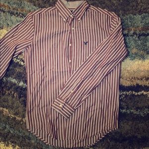 America Eagle Maroon Shirt